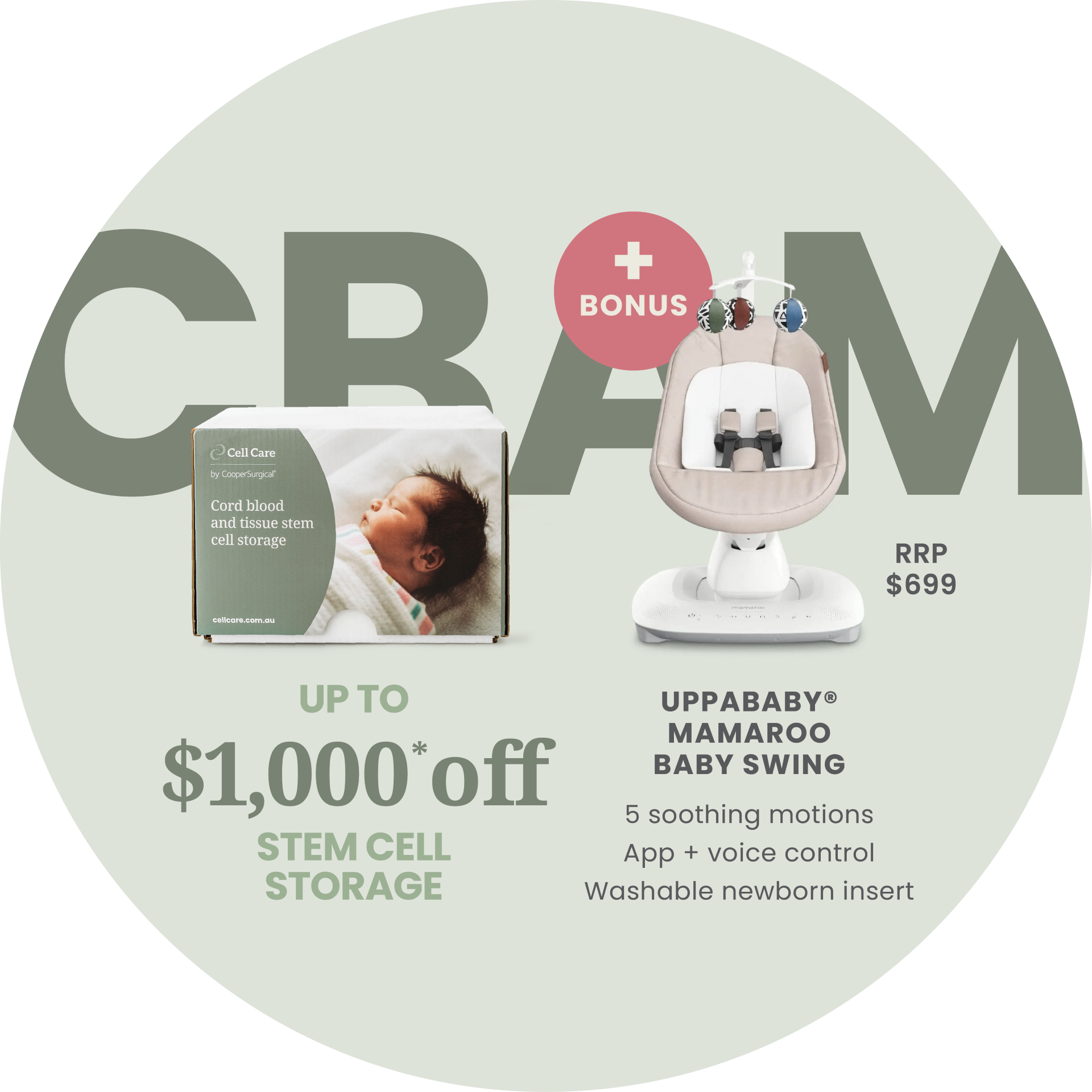 Cord Blood Awareness Month Offer Image